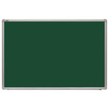 Доска для мела магнитная 60×90 см, зеленая, алюминиевая рамка, 2×3 OFFICE, (Польша), TKA96