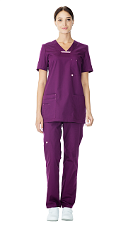 Комплект женский "Аура" цв. слива