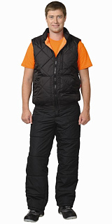 Жилет "ЕВРОПА" черный