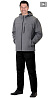 Куртка "Азов" с капюшоном серый софтшелл пл 350 г/кв.м