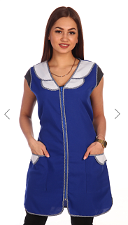 Халат № 22 (тк.Габардин) василек