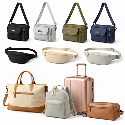 Сумки дорожные, спортиные, на пояс, кросс-боди