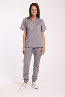 Костюм хирургический мод. 241СК цв. 30 (серый)