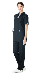 Комплект женский "Аура" цв. черный