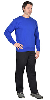 Толстовка васильковая (футер 240 г/м2)