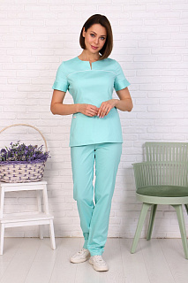 Костюм хирургический мод. 185СК цв. 74 (мятный)