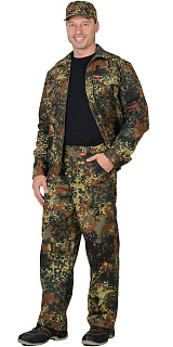 Костюм "СИРИУС-Рысь" куртка, брюки (тк. Рип-стоп 210) КМФ Флектарн